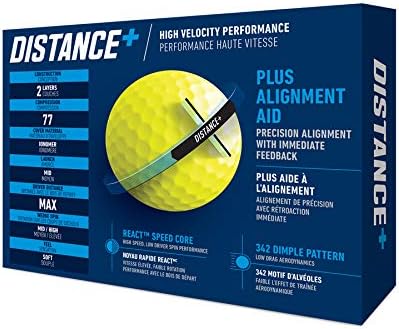 TaylorMade Golf Distance+ Golf Balls