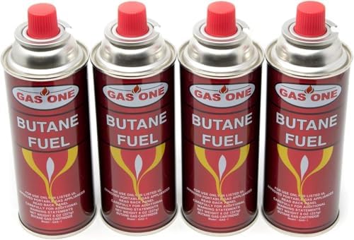 GasOne 15,000 BTU Propane or Butane Stove Dual Fuel Stove Portable Camping Stove - Patented - with Carrying Case Great for Emergency Preparedness Kit