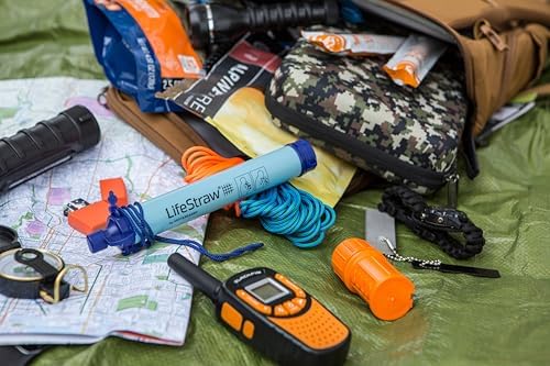 LifeStraw Personal Water Purifier for Hiking, Camping, Travel, and Emergency Preparedness