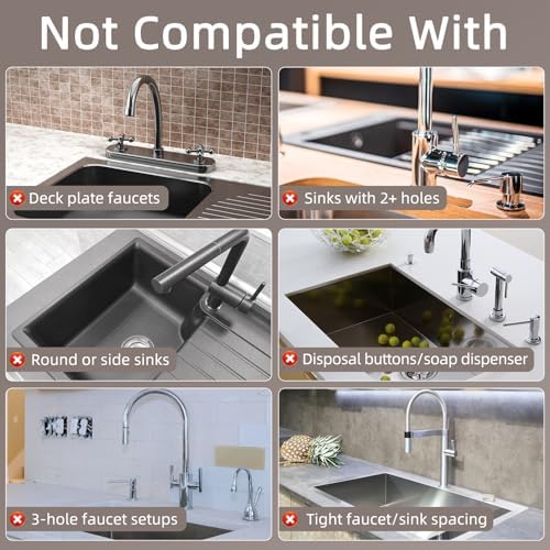 Faucet Mat for Kitchen Sink - Super Absorbent Diatomite Fast Drying Stone, Quick Drying Splash Guard,Prevents Moisture Buildup Sink, Durable Protector for Kitchen,Bathroom Counter