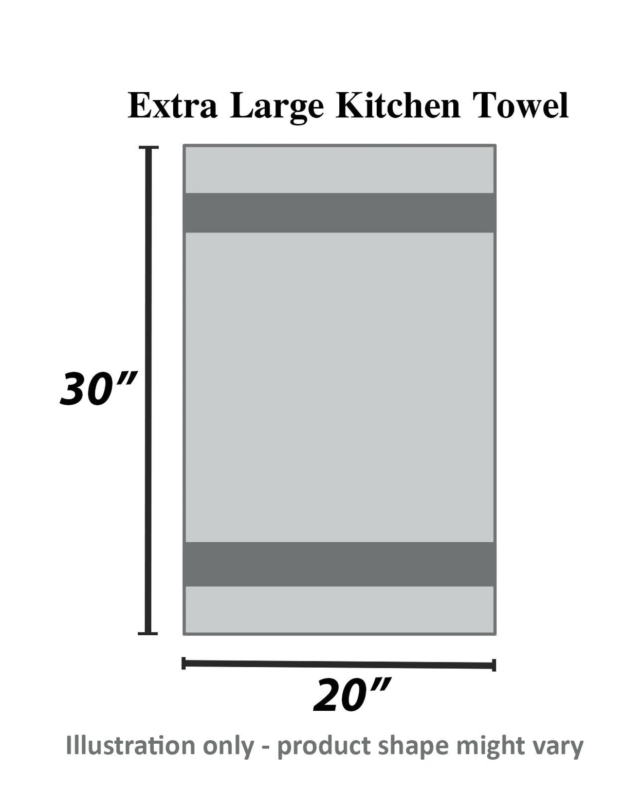 Urban Villa Christmas Kitchen Towels Christmas Tree Print Premium Quality 100% Cotton Dish Towels Mitered Corners Ultra Soft (Size: 20X30 Inches) Highly Absorbent Bar Towels & Tea Towels - (Set of 6)