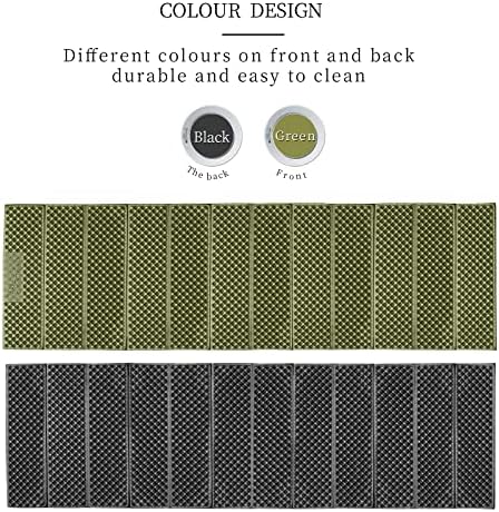 AceCamp Portable Foam Sleeping Pad, Full Length Accordion Sleeping Mat for Camping & Hiking, Lightweight, Soft & Compact Cushion for Sleeping Bag, Comfort, Tent, Rocky Terrain