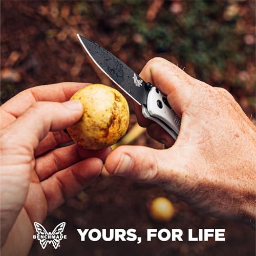 Benchmade - Mini Bugout 533 Folding Knife with White Givory Handle (533BK-1)