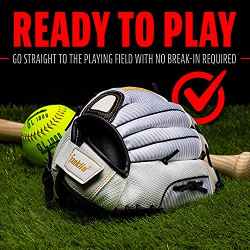 Franklin Sports Girls Softball Glove-Women's Windmill Fastpitch+Slowpitch Softball Glove-Right and Left Hand-Adult