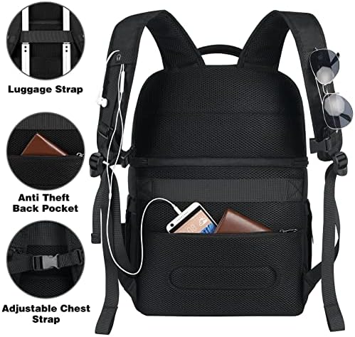 Cooler Backpack,Insulated Backpack Cooler Leakproof Double Deck Cooler Bag for Men Women RFID Lunch Backpack