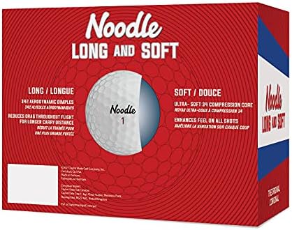 TaylorMade Golf Noodle Long & Soft Golf Ball