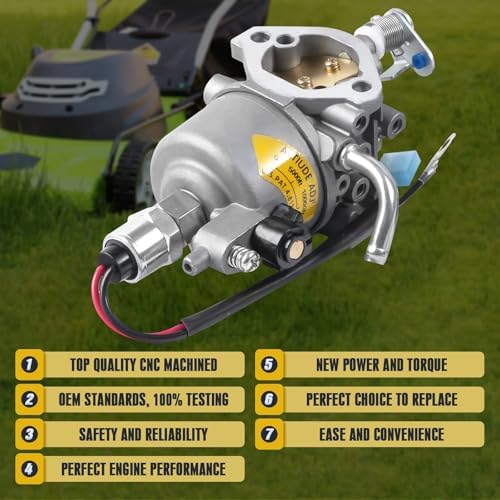 146-0785 Carburetor Carb with part for Onan Cummins Generator & Microquiet 4000-Watt 4KYFA26100 4KYFA26100P 4KYFA26100K Replace# A042P619, A041D736, 146-0785