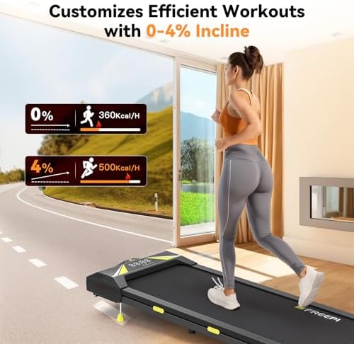 Sperax Walking Vibration Pad with APP, 3 in 1 Under Desk Treadmill, 2.5HP Low Noise Walking Treadmill Pad with Remote Control,Portable Treadmills for Home Office