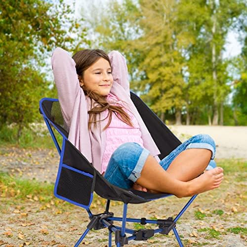 MOON LENCE Portable Camping Chair Backpacking Chair - The 4th Generation Ultralight Folding Chair - Compact, Lightweight Foldable Chairs for Hiking Mountaineering, Beach