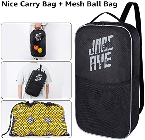 Pickleball-Paddles-Set of 4 or 2 Rackets by JoncAye, USAPA Approved Pickle-Ball Equipment with Balls, Bag, Accessories, Fiberglass Graphite Pickleball Racquet Set for Men, Women, Kids, Adults