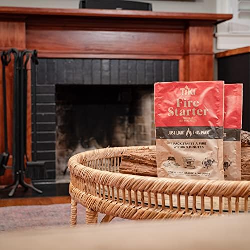 Fire Starter 10-Pack – Easy-to-Use Wood Pellet Fire Starters for Smokeless Outdoor Fire Pits & Indoor Fireplaces, Quick Lighting for Smokeless Fires, Ideal for Camping, Backyard, and Fireplaces