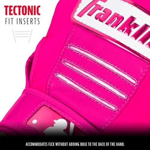 Franklin Sports MLB Baseball Batting Gloves - CFX Pro Adult + Youth Batting Glove Pairs - Baseball + Softball Batting Gloves - Multiple Sizes + Colors