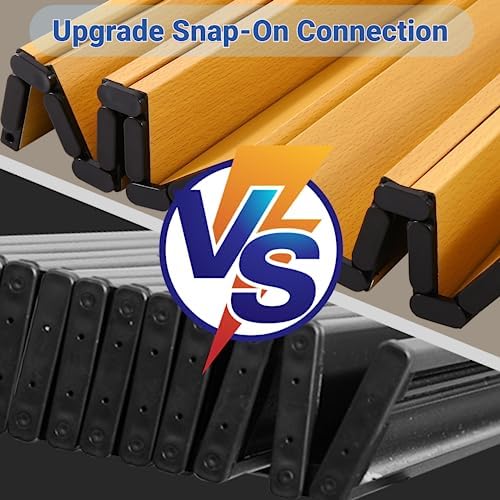 Folding Camping Table, Lightweight Roll-Up Table Aluminum Low Portable Picnic Table with Carrying Bag for Outdoor, Beach, Picnic, Backyards, BBQ and Party, 45.2''L x 23.6''W x 17.3''H