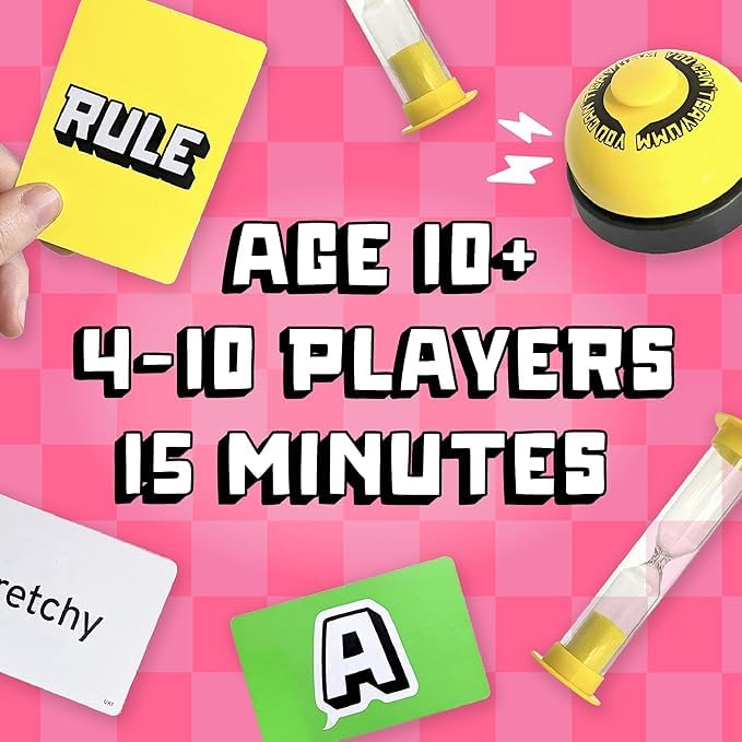 You Can't Say UMM: Fast Party Game for Kids and Adults, Ages 8+