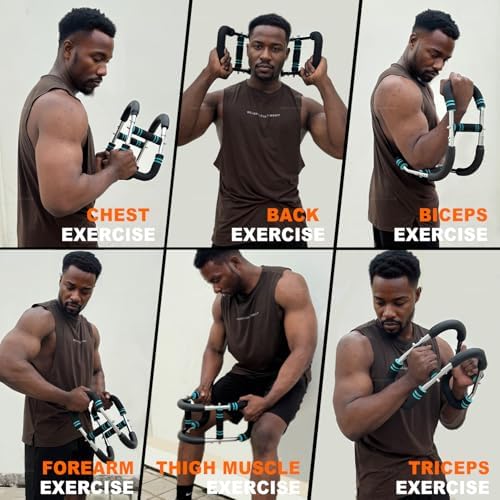 Ultimate Twister Arm Trainer, Adjustable Chest Workout Equipment, Arm Trainer For Men, Shoulder Muscle Training, Upper Body Strength Training Machine, Portable Spring Resistance Home Fitness Equipment