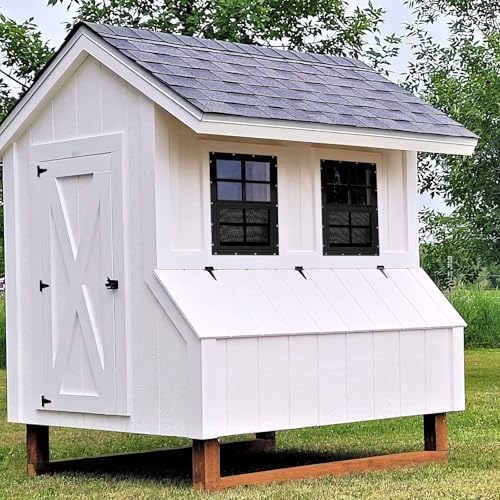 COLORPAPA 2 Pack Shed Windows,12" x 18" Small Sliding Windows,Flush Mount Windows with Tempered Glass and Fiberglass Screen for Shed, Chicken Coop, Playhouse, Household, Garage, Barns (Black)