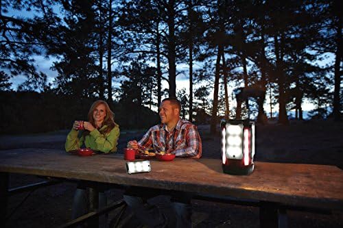 Coleman Multi-Panel LED Lantern: Rechargeable, Water-Resistant, Magnetic Light Panels, Built-In Flashlight, USB Charging Port; Excellent for Camping, Hunting, Emergencies, etc