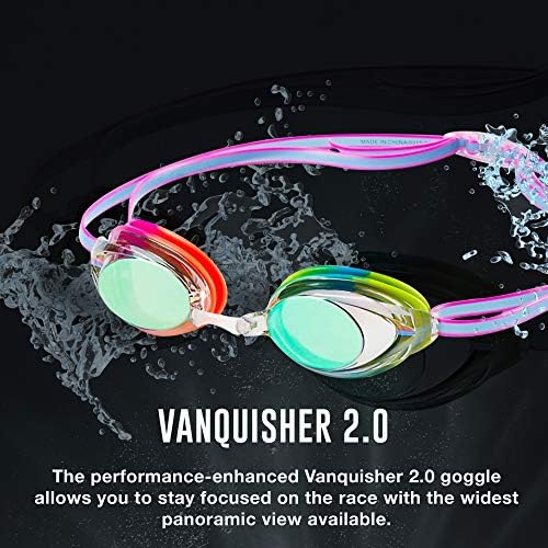 Speedo Unisex-Child Swim Goggles Vanquisher 2.0 Junior