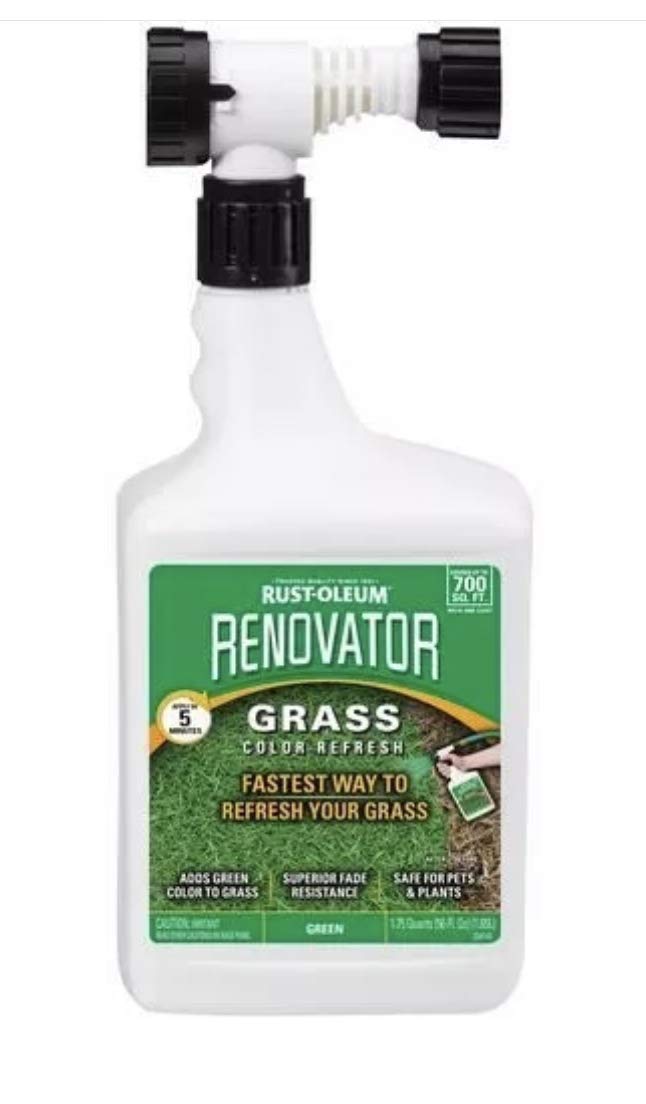 Rust-Oleum Renovator Grass Stain Green Lawn Paint Hose Mount 56 oz
