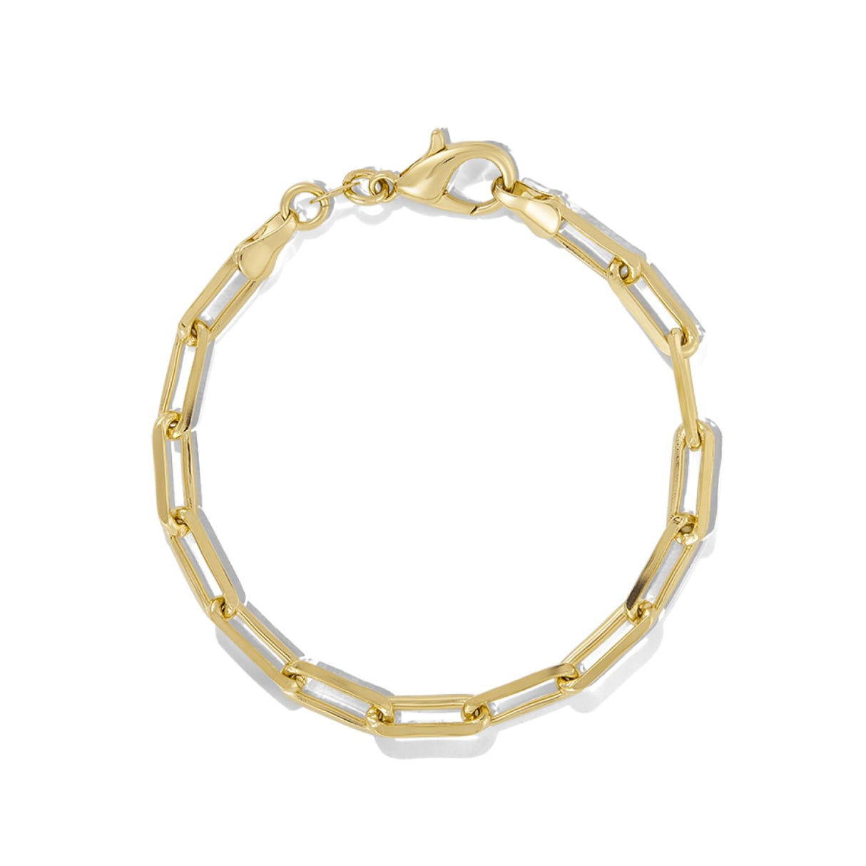 James Michelle Chunky Love Bracelet for Women – Premium Waterproof, Tarnish-Free, Gold PVD Coated Jewelry – Hypoallergenic – Perfect for Beach, Weddings, Gifts – 7 Inch Length