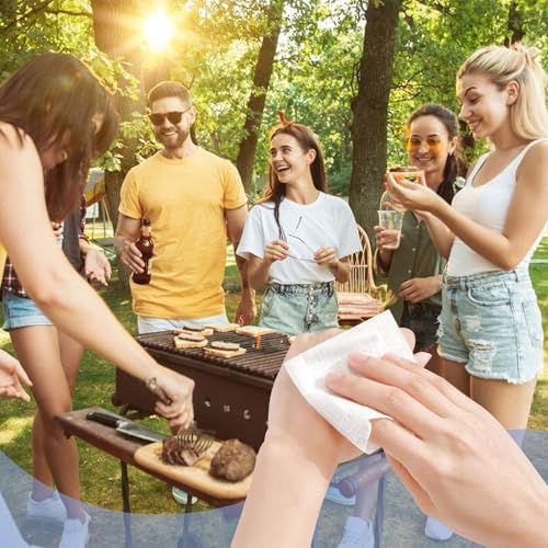 BigOtters 200PCS Compressed Towels, Disposable Face Towels for Travel Cleaning Supplies, Expandable Wipes Tablets Survival Gear and Supplies for Outdoors Camping Hiking Hotel