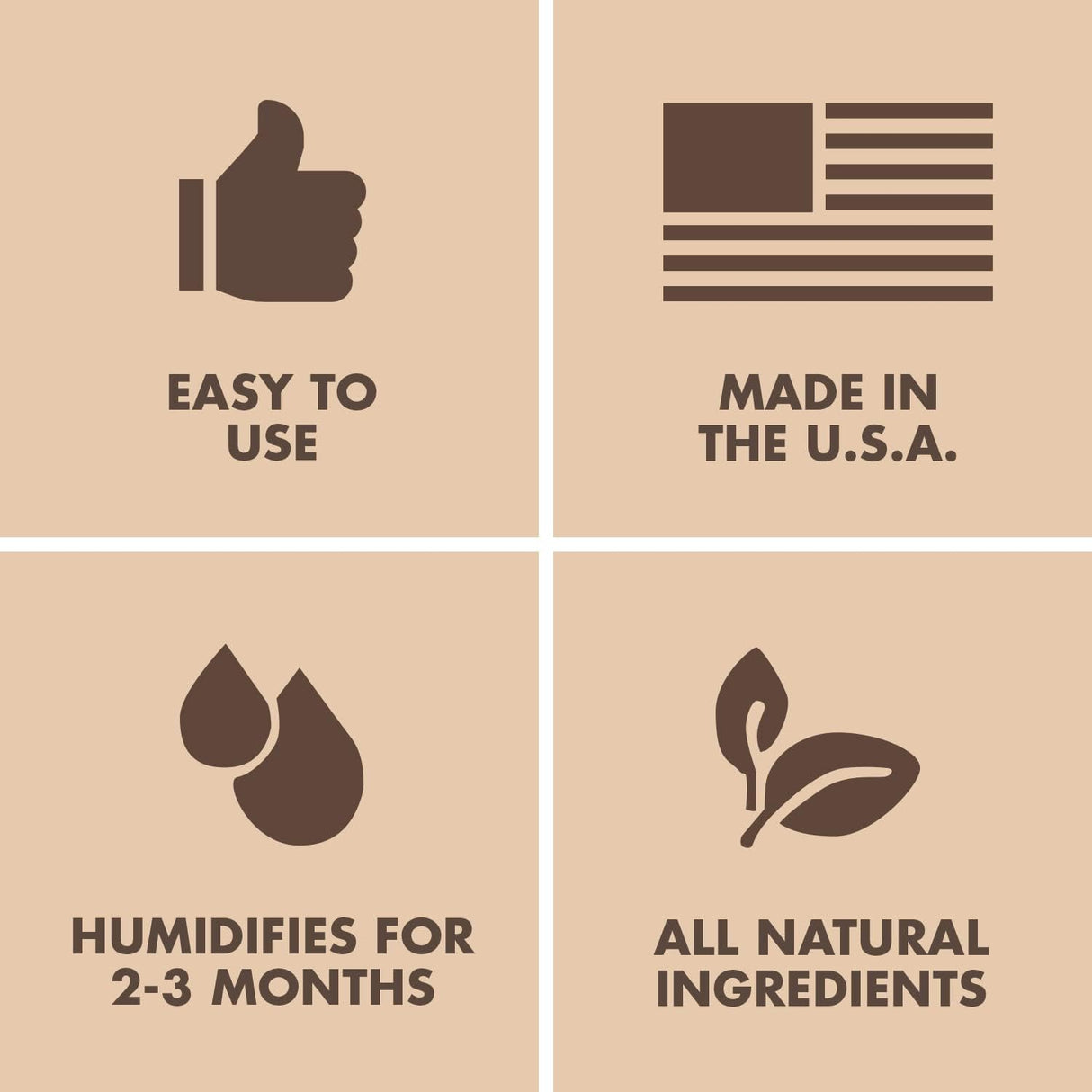 Boveda 75% Two-Way Humidity Control Packs – Size 60 – 12 Pack – Fix Major Moisture Loss/Low RH in Non-Plastic Humidifier – Moisture Absorbers – Individually Wrapped Hydration Packets