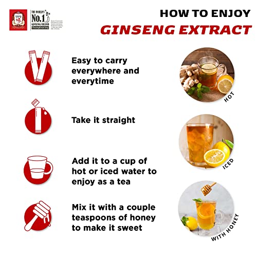 Korean Red Ginseng Everytime 3000mg Sticks -30 Sticks