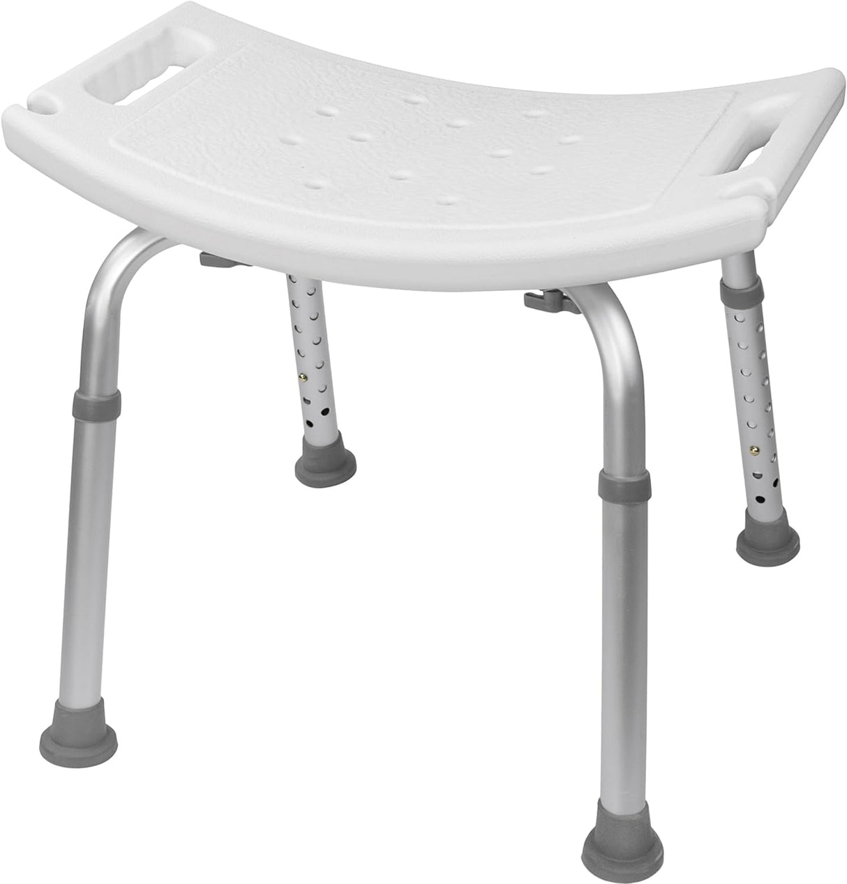 FSA/HSA Eligible, Vaunn Tool-Free Assembly Adjustable Shower Chair Spa Bathtub Seat Bench with Removable Back