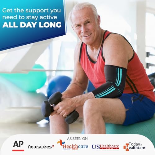 DR. BRACE® Elite Elbow Brace Support, Breathable Elbow Compression Sleeve with Gel Pad for Golfer's, Tennis Elbow & Tendonitis Treatment & Pain Relief 2024