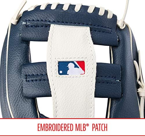 Franklin Sports MLB Youth Teeball Glove and Ball Set - Kids Baseball and Teeball Glove and Ball - Perfect First Kids Glove - 9.5"