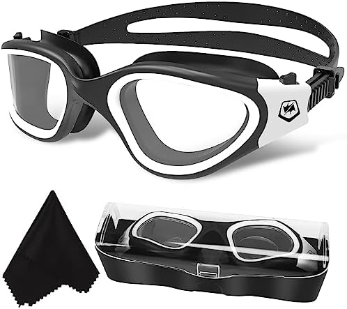WIN.MAX Polarized Swimming Goggles Swim Pool Goggles Anti Fog Anti UV No Leakage Clear Vision for Men Women Adults Teenagers