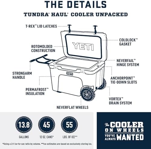 YETI Tundra Haul Wheeled Hard Cooler