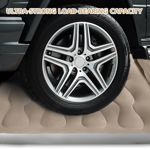 Car Air Mattress Back Seat Inflatable Bed - Inflatable Thickened and Double SUV Mattress with Air Pump Portable Foldable Car Air Bed for Home Car Travel Camping