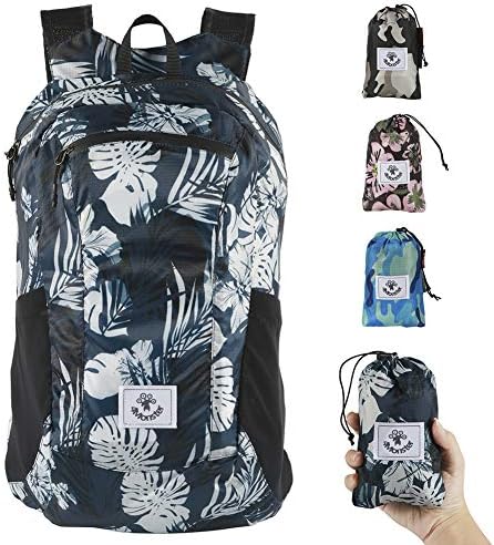 4Monster Hiking Daypack,Water Resistant Lightweight Packable Backpack for Travel Camping Outdoor