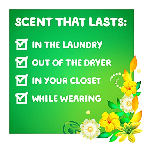 Gain flings! Liquid Laundry Detergent Soap Pacs, HE Compatible, 3 Bag Value Pack, 111 Count, Long Lasting Scent, Original Scent
