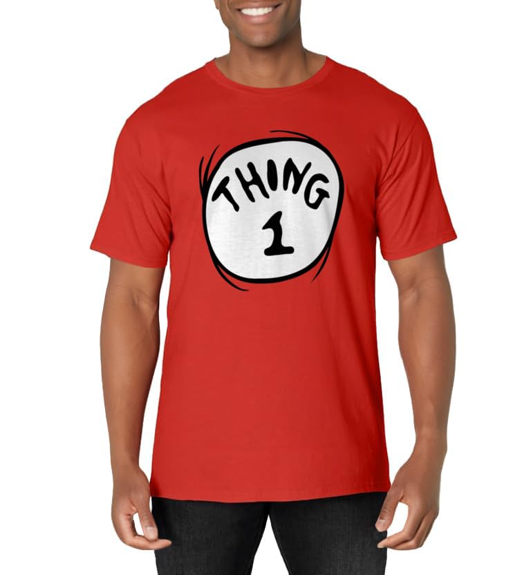 Dr. Seuss Thing 1 Emblem T-Shirt