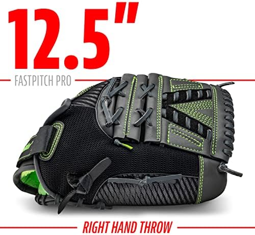Franklin Sports Girls Softball Glove-Women's Windmill Fastpitch+Slowpitch Softball Glove-Right and Left Hand-Adult