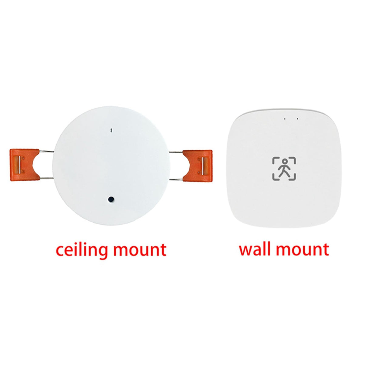 Baglaum 2X WiFi Human Presence Motion Sensor with Luminance/Distance Detection 5/110/220V Tuya Smart Life Home Automation