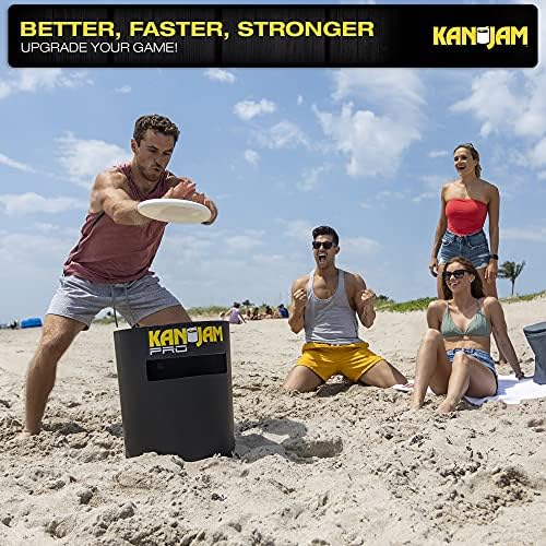 Kan Jam Disc Toss Game - American Made Outdoor Game for The Backyard, Beach, Park, Tailgates - Original, Illuminate, Pro, Travel Edition, and Carry Bag Only