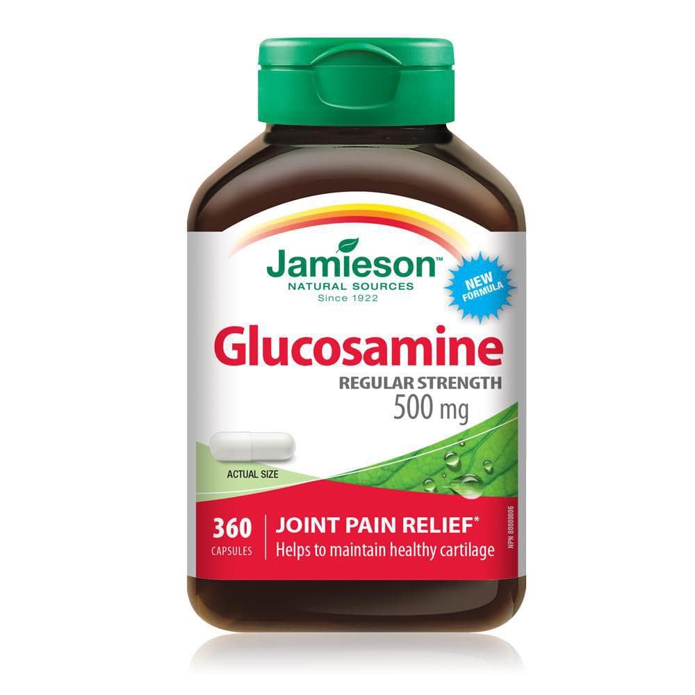 Jamieson Glucosamine Sulfate 500mg 360 Capsules