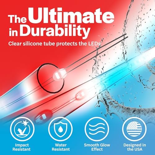 Brightz WheelBrightz LED Bike Wheel Lights - 2025 Edition with Superior Straps & LED-Weatherproof Shield! 14 Colors - Unmatched Durability, Visibility & 48+ Hours of Dazzling Illumination