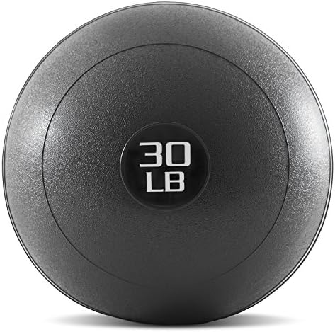 ProsourceFit Slam Medicine Balls 5, 10, 15, 20, 25, 30, 50lbs Smooth and Tread Textured Grip Dead Weight Balls for Strength and Conditioning Exercises, Cardio and Core Workouts