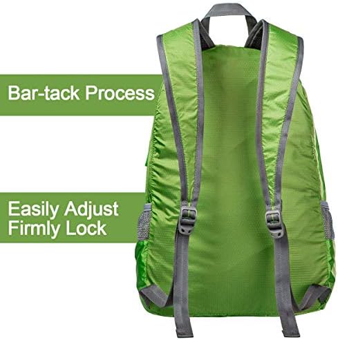G4Free 20L Lightweight Packable Backpack Travel Hiking Daypack Foldable Backpack for Men Women