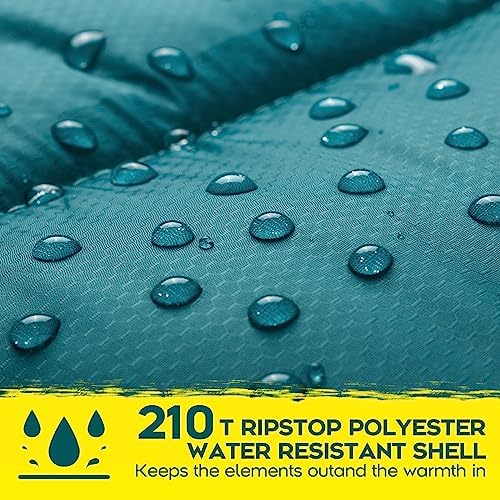 Bessport Sleeping Bag Winter | Flannel Lined 18℉ - 32℉ Extreme 3-4 Season Warm & Cool Weather Adult Sleeping Bags Large | Lightweight, Waterproof for Camping, Backpacking, Hiking