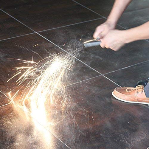 bayite Ferro Rods 1/2" X 5'' XL Survival Fire Starter Drilled Flint Steel Ferrocerium Rod with Toggl