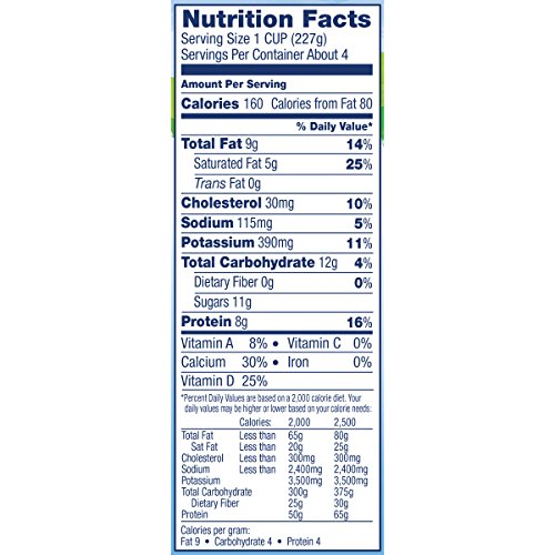 Stonyfield Organic Whole Milk Probiotic Yogurt, Plain, 32 oz. – Immunity & Digestive Health