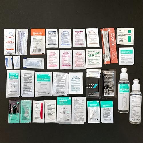 MY MEDIC MyFAK PRO Ifak First Aid Kit - 140 Life Saving Trauma and Medical Items - HSA FSA Eligible Survival Kit for Camping or Your Car - RED