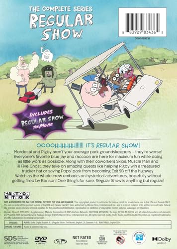 Regular Show: The Complete Series (DVD)