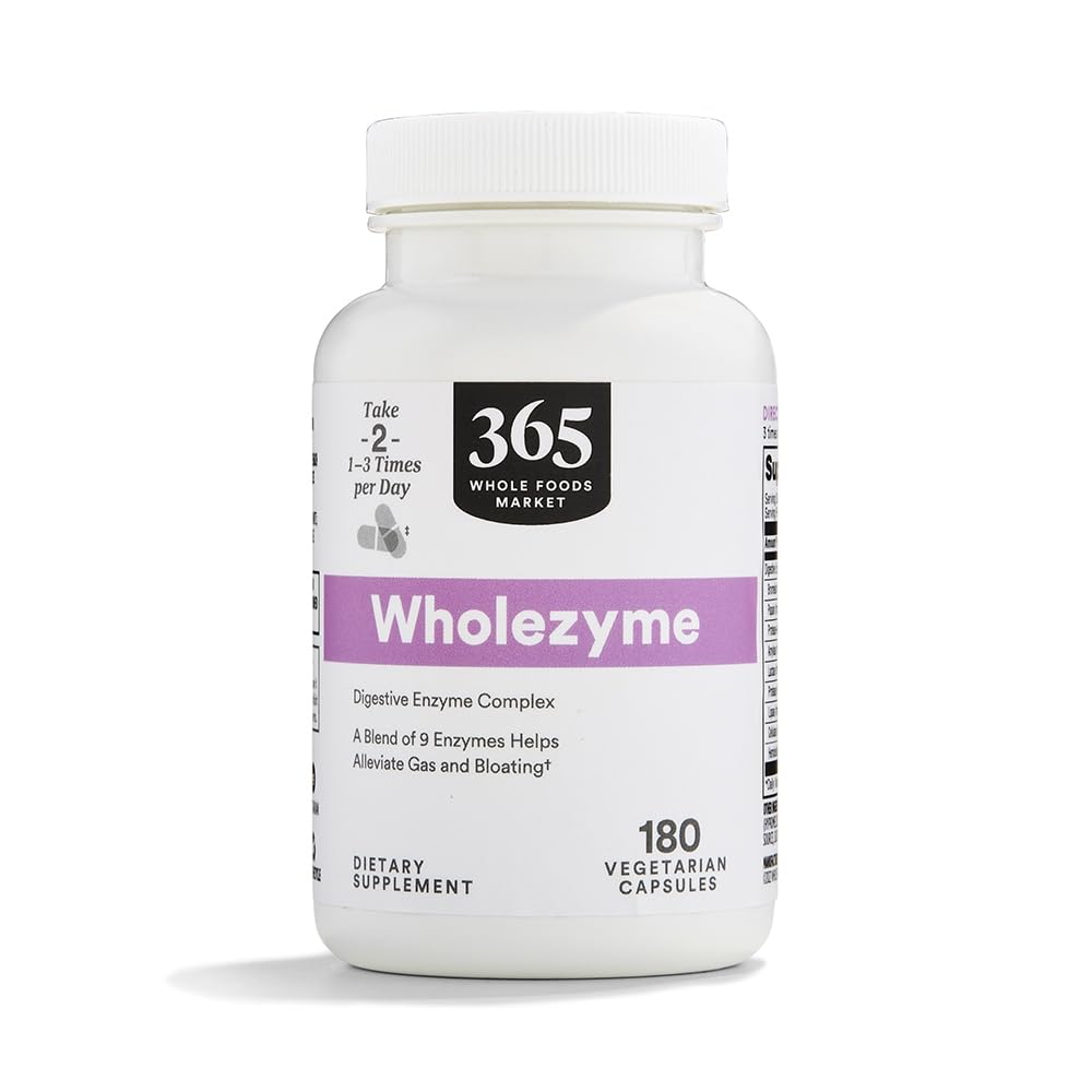 365 by Whole Foods Market, Wholezyme, 180 Count