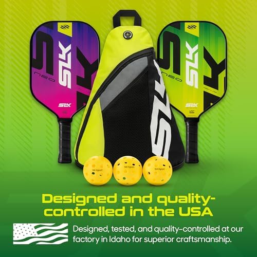 Selkirk Sport Pickleball Paddles Set of 2 | Designed in The USA | Choose The SLK Neo Graphite, SLK Neo Fiberglass Pickleball Set or SLK Atlas Pickleball Bundle